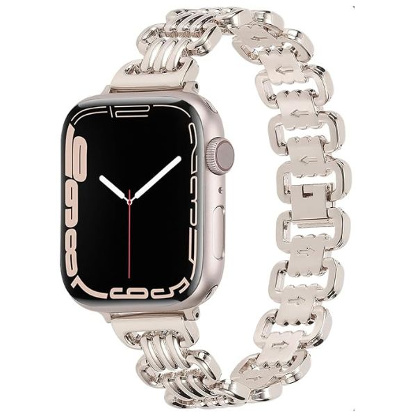 Valencia | Stainless-Steel Watch Band for Apple Watch ®