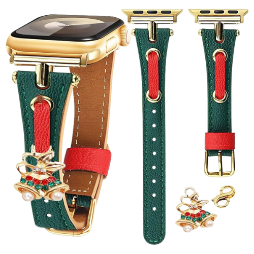 Vintage Vogue  | Leather Watch Band for Apple Watch ®