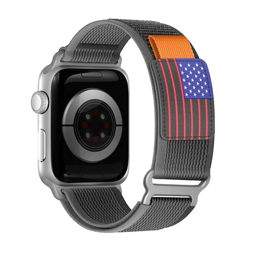 Explorer Stars & Stripes | Nylon Watch Band for Apple Watch