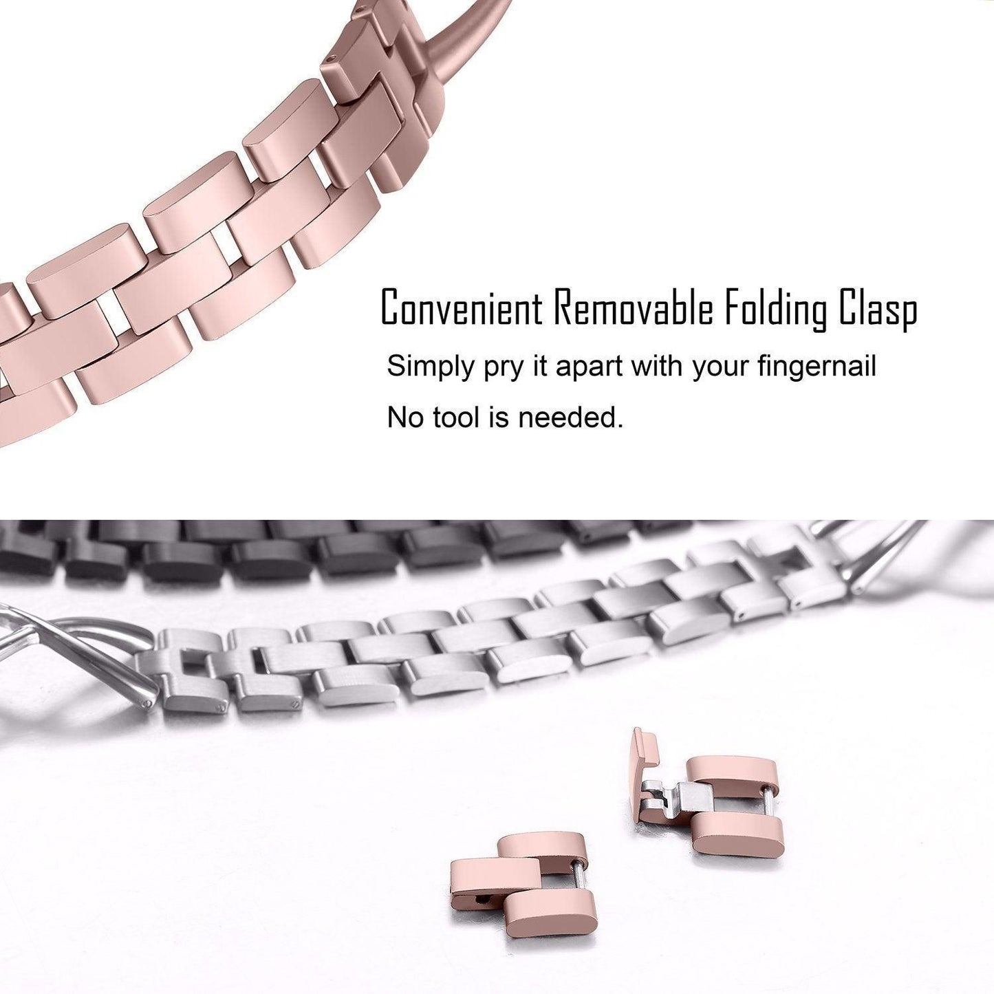 Apple Watch Bands - Stainless with Bling - "Infinite" with Blings Band - Clearance