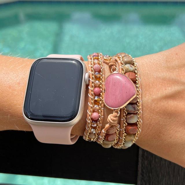 Apple Watch Bands -  Boho Bracelet -  Harmony - Handmade Boho Style Bracelet