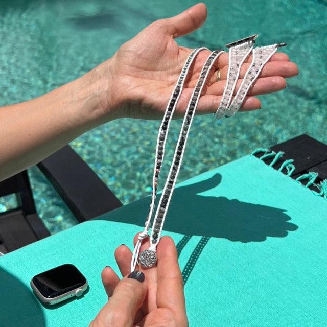 Apple Watch Bands - Boho Band - Clarity Double Tour | Boho Watch Band for Apple Watch ®