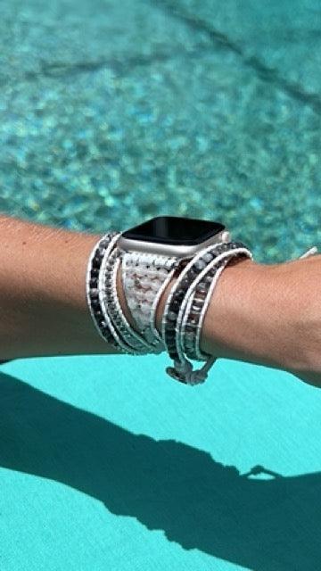 Apple Watch Bands - Boho Band - Clarity Double Tour | Boho Watch Band for Apple Watch ®