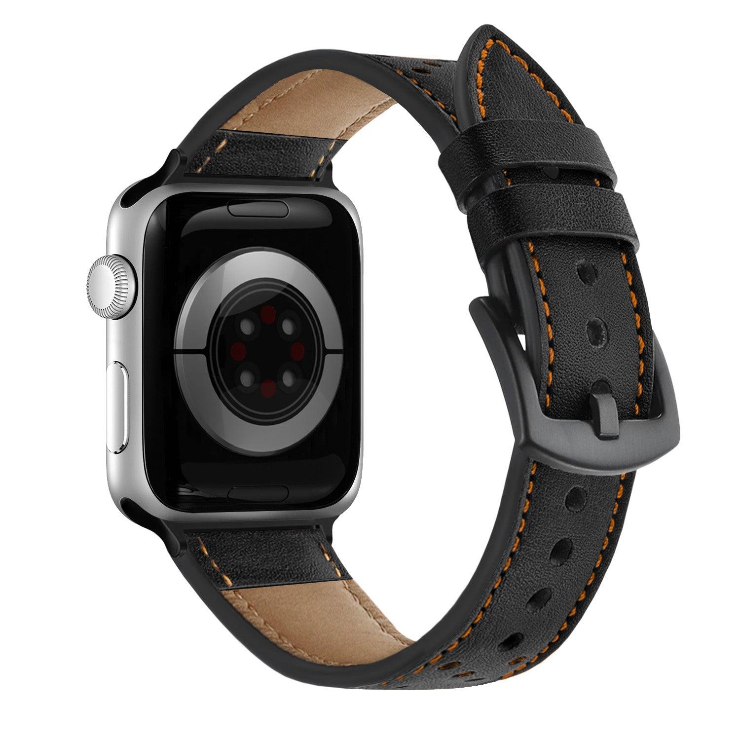 Apple Watch Bands -  Leather Band -  Perforated | Leather Watch Band for Apple Watch ®