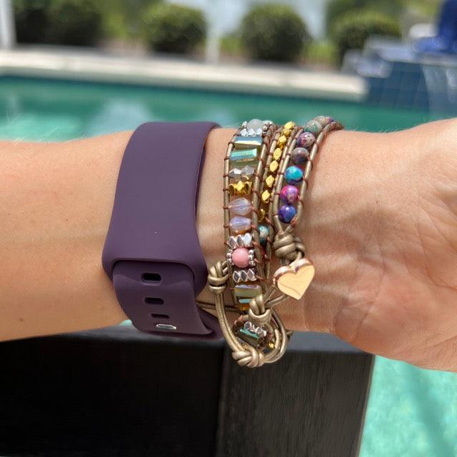 Apple Watch Bands - Boho Bracelet - Maia - Handmade Boho Style Bracelet