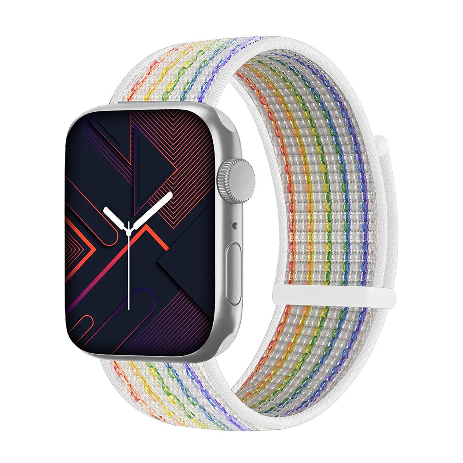 Watch Series Apple Watch Pride Band 2017 Woven Nylon Strap For