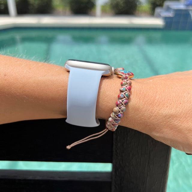 Apple Watch Bands - Boho Bracelet - Petit Coeur - Handmade Boho Style Bracelet