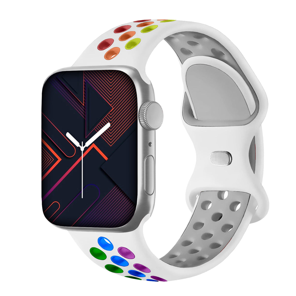 apple watch nike rainbow band