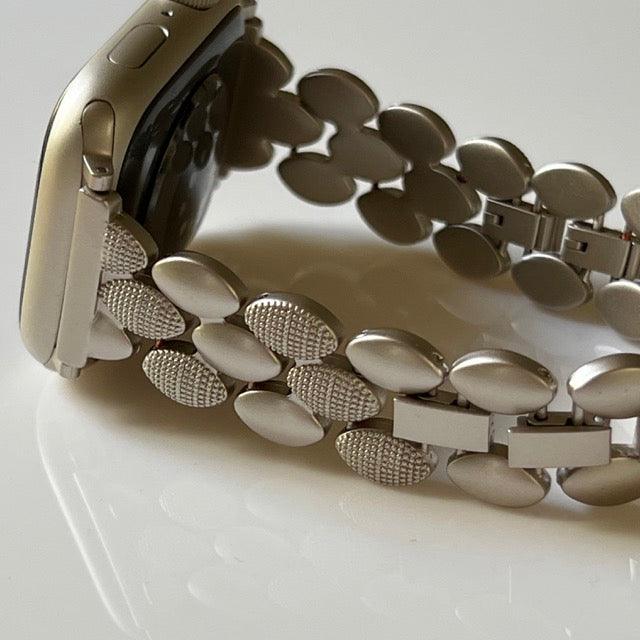 Apple Watch Bands - Stainless - Serenity - Stainless-Steel Metal Watch Band for Apple Watch ®