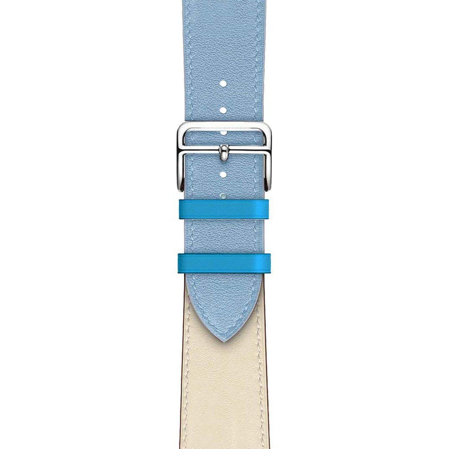Apple Watch Bands -  Leather Band -  Leather Style, Two Colors Band - Clearance