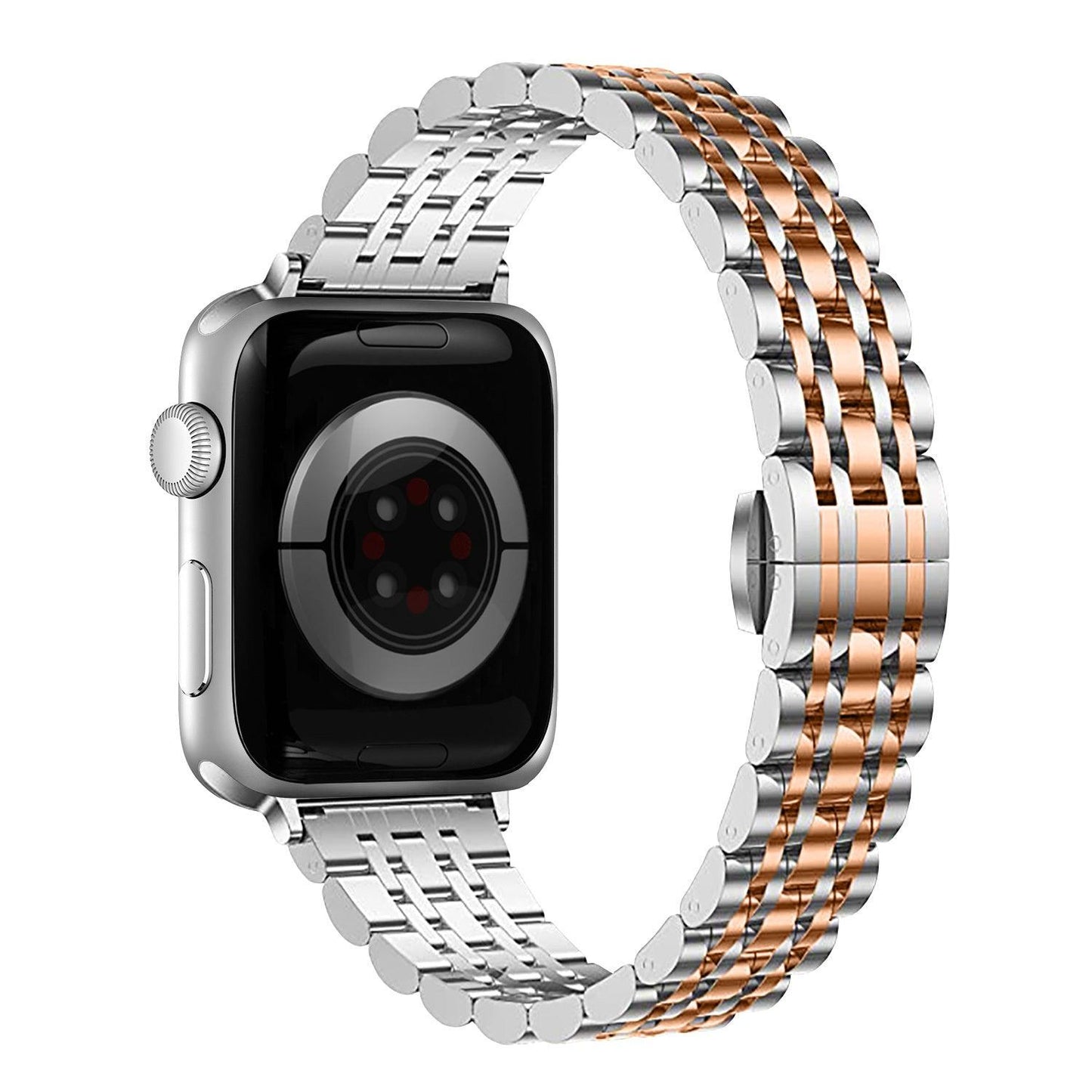 Apple Watch Bands - Stainless - Eva | Stainless-Steel Metal Watch Band for Apple Watch ®