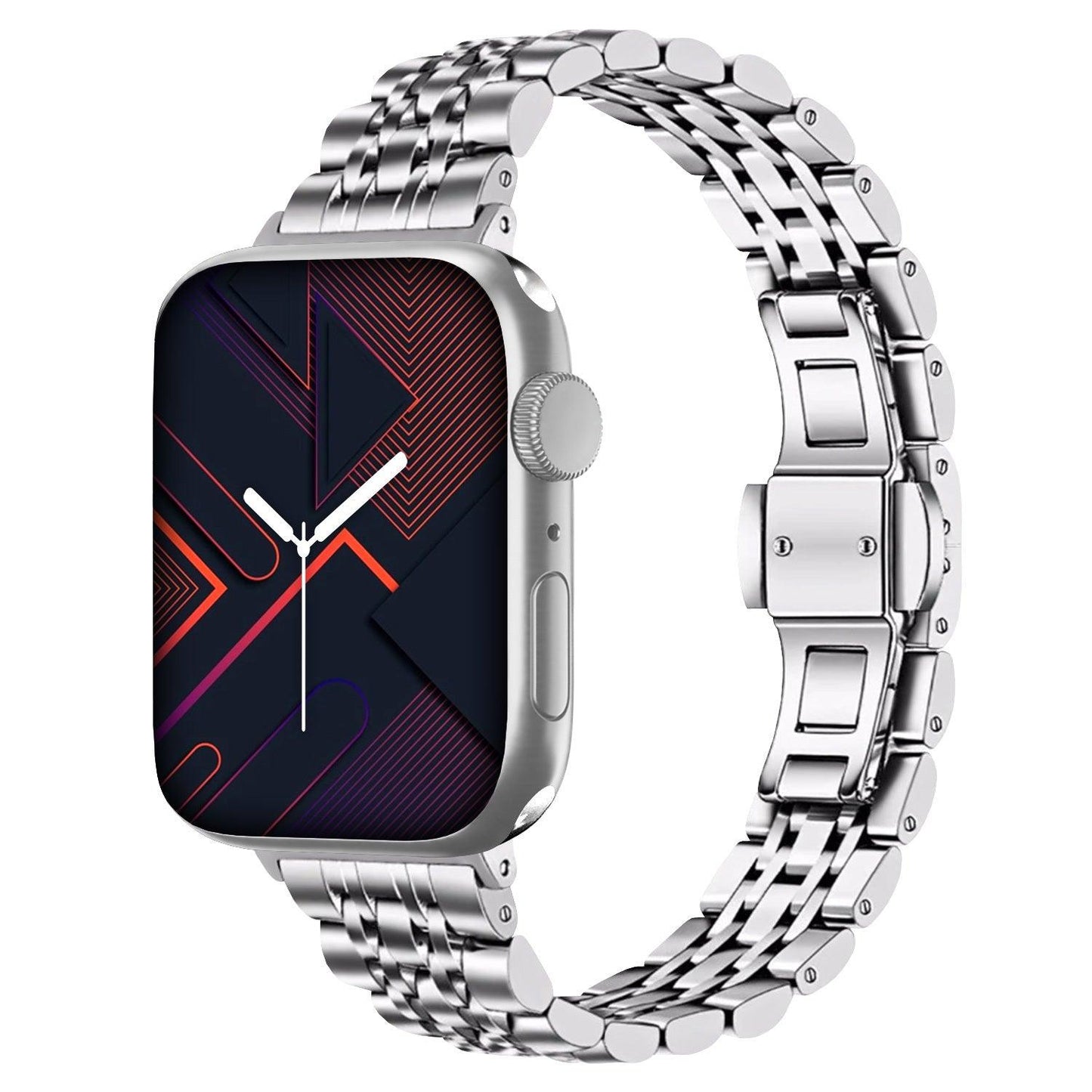 Apple Watch Bands - Stainless - Eva | Stainless-Steel Metal Watch Band for Apple Watch ®