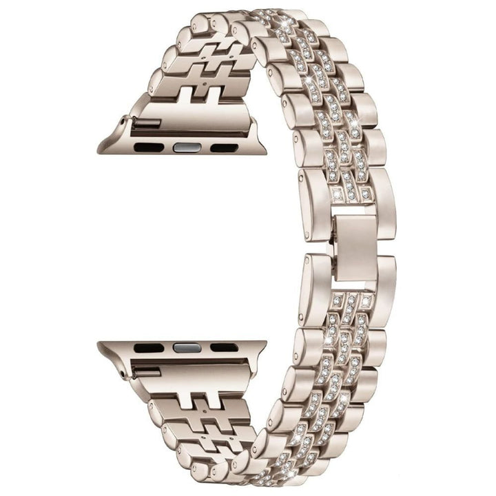 Wholesale Luxurious Stainless Steel And Crystals 18 mm Wristwatch Band NY8299_K0002914 main image 1
