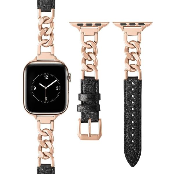 Camellia | Leather Watch Band for Apple Watch ®