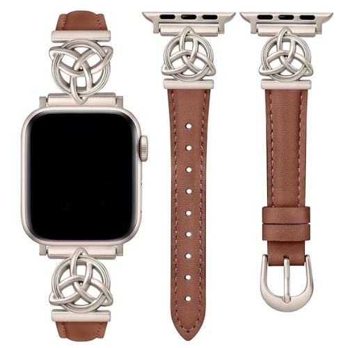 Celtic Embrace | Leather Watch Band for Apple Watch ®