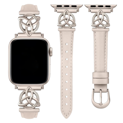 Celtic Embrace | Leather Watch Band for Apple Watch ®
