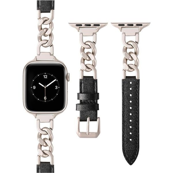 Camellia | Leather Watch Band for Apple Watch ®