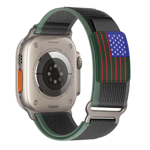 Explorer Stars & Stripes | Nylon Watch Band for Apple Watch