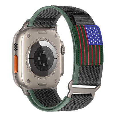Explorer Stars & Stripes | Nylon Watch Band for Apple Watch