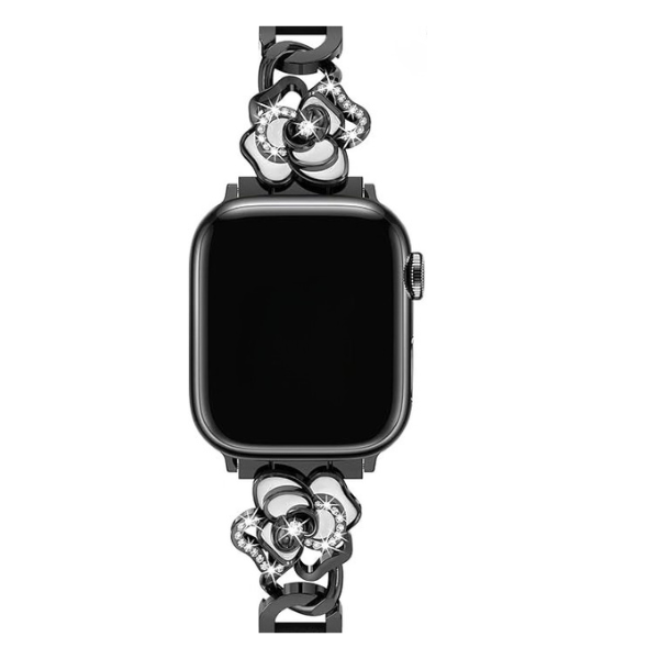 Crystal Blossom | Leather Watch Band for Apple Watch ®