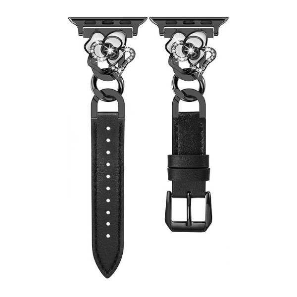 Crystal Blossom | Leather Watch Band for Apple Watch ®