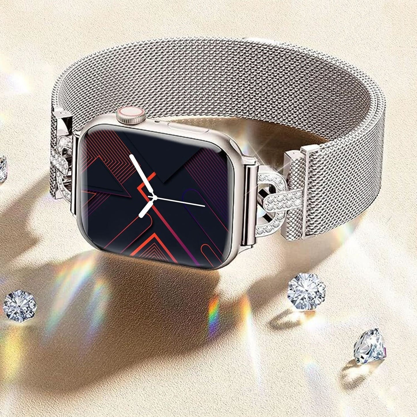 Allure | Stainless Steel Magnetic Watch Band for Apple Watch ®