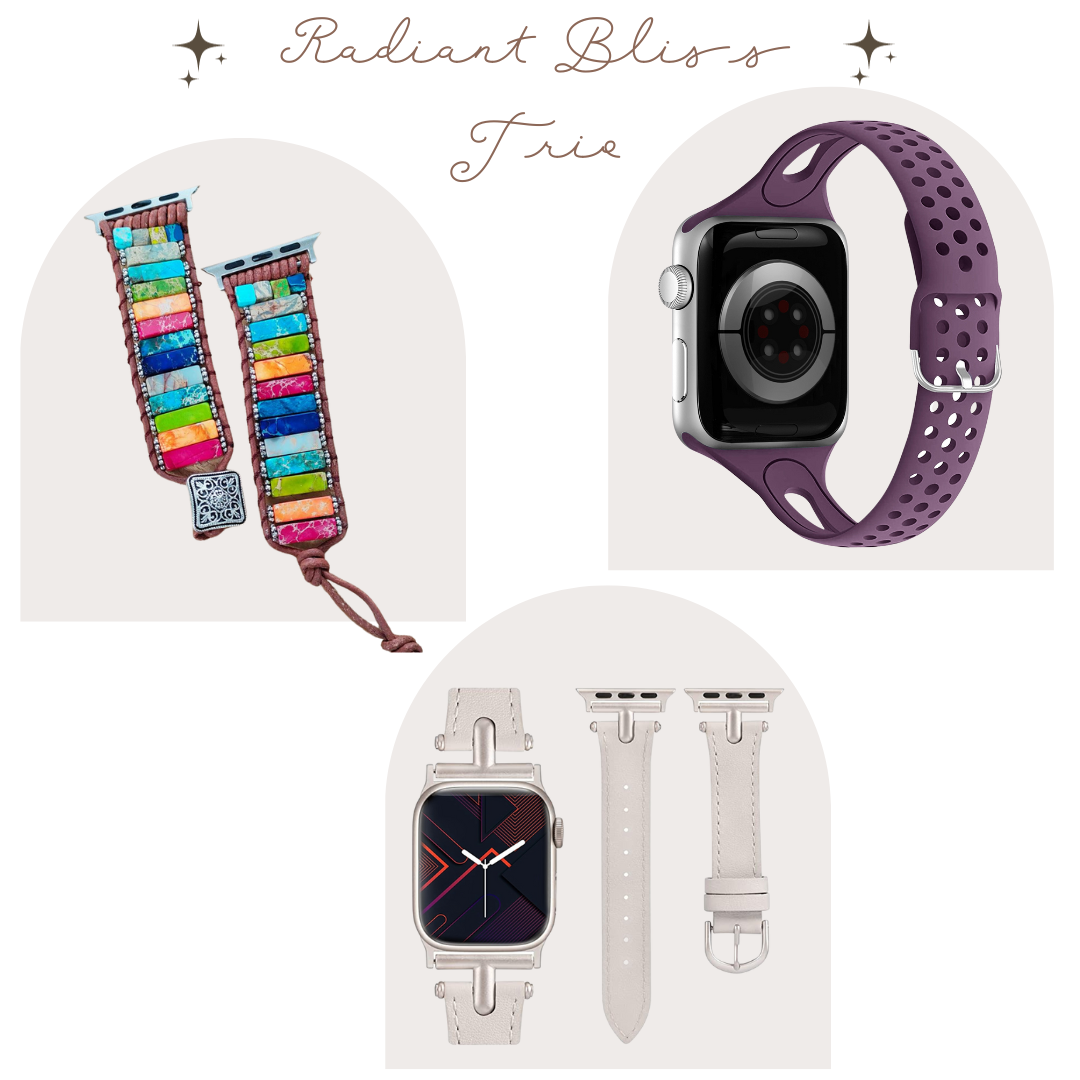 Bundle of 3 Bands for Apple Watch