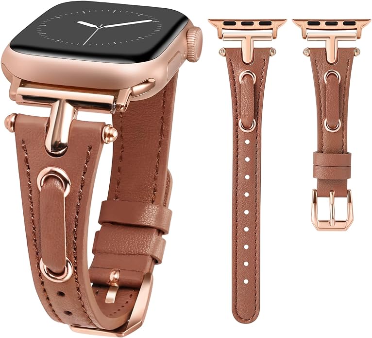 Vintage Vogue  | Leather Watch Band for Apple Watch ®