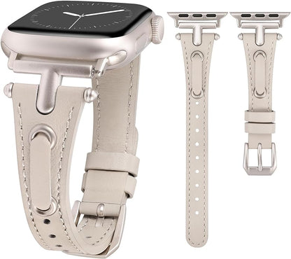 Vintage Vogue  | Leather Watch Band for Apple Watch ®