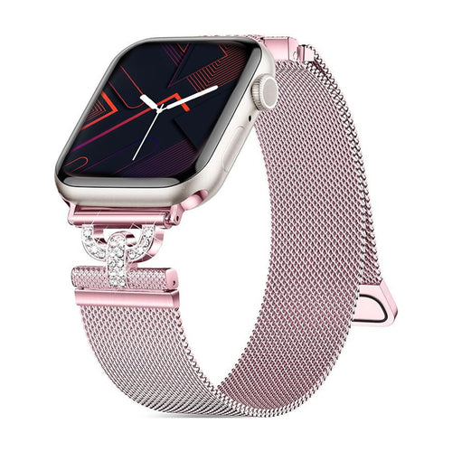 Allure | Stainless Steel Magnetic Watch Band for Apple Watch ®