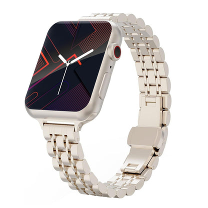 Eva | Stainless-Steel Metal Watch Band for Apple Watch ®