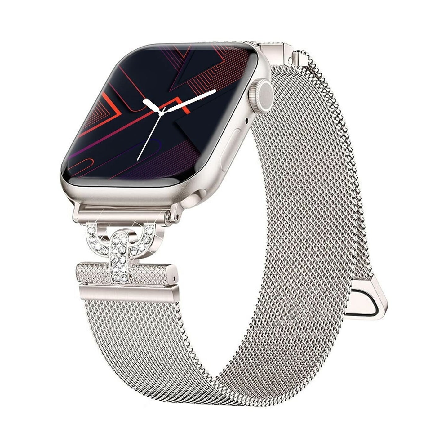 Allure | Stainless Steel Magnetic Watch Band for Apple Watch ®