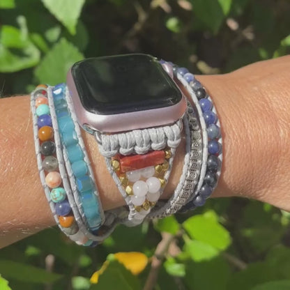 Gaia Double Tour | Boho Watch Band for Apple Watch ®