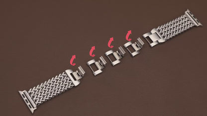 Celeste | Stainless-Steel Watch Band for Apple Watch ®