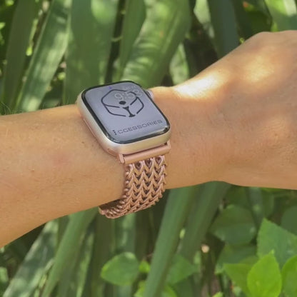 Celeste | Stainless-Steel Watch Band for Apple Watch ®