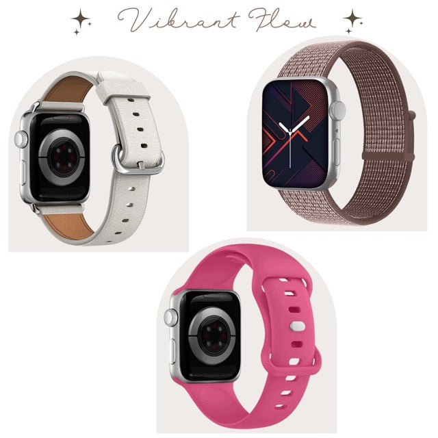 Bundle of 3 Bands for Apple Watch