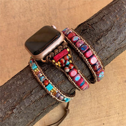 Apple Watch Bands -  Boho Band -  Artemis Double Tour | Boho Watch Band for Apple Watch ®