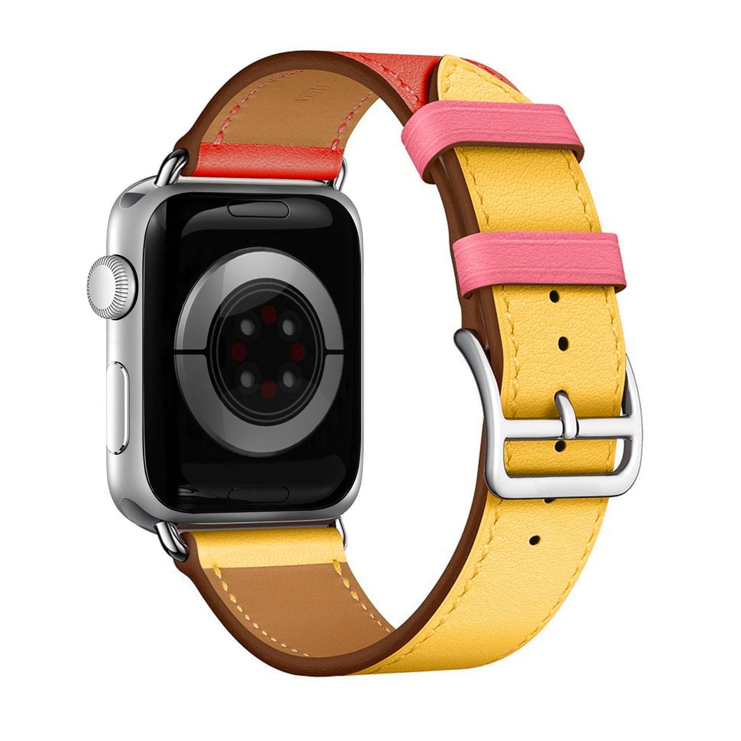 Apple Watch Bands -  Leather Band -  Leather Style, Two Colors Band - Clearance