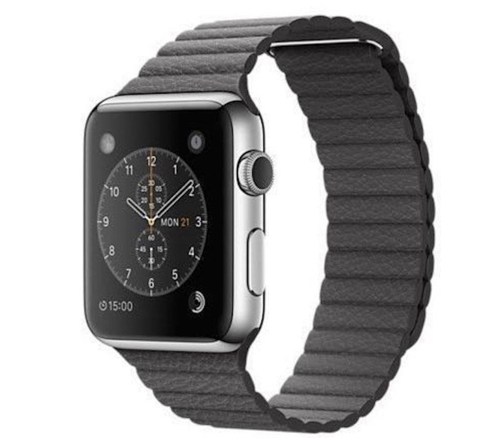 Apple Watch Bands -  Leather Band -  Magnetic | Leather Watch Band for Apple Watch ®