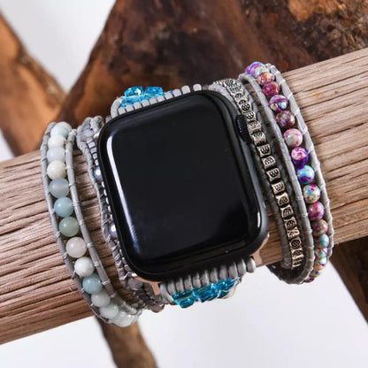 Apple Watch Bands -  Boho Band -  Deva Double Tour | Boho Watch Band for Apple Watch ®