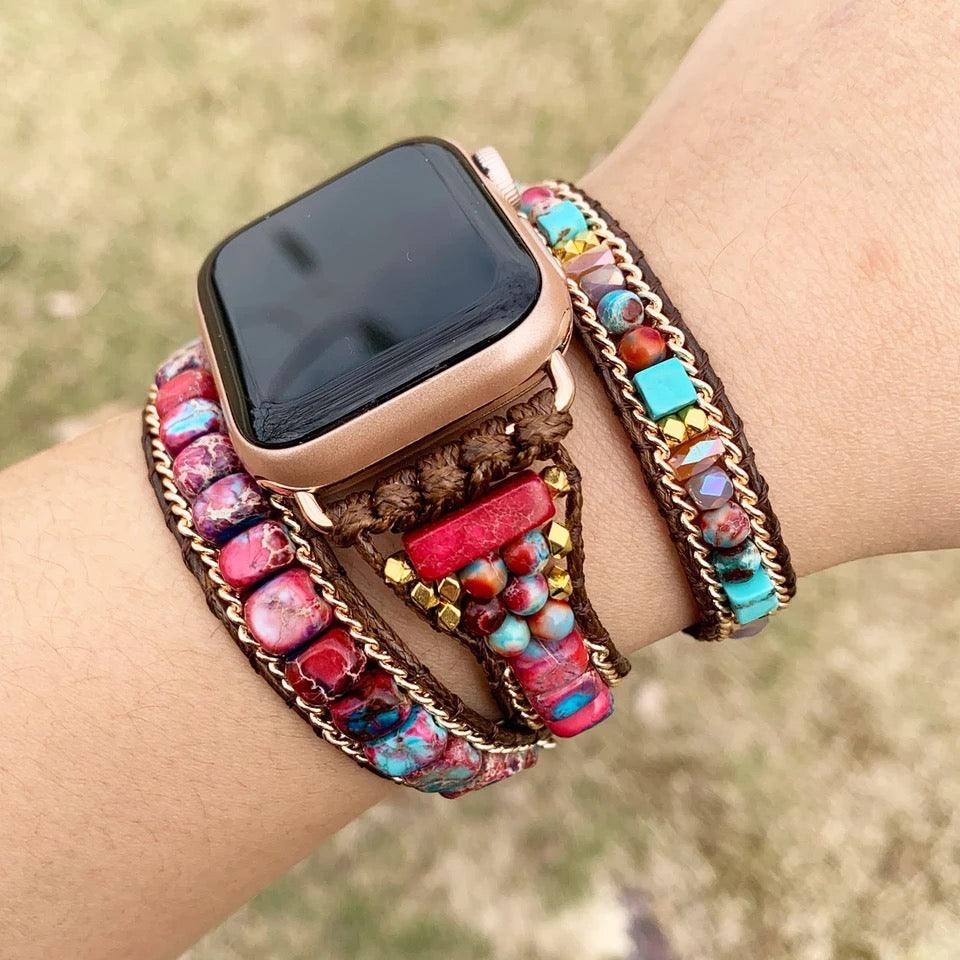 Apple Watch Bands -  Boho Band -  Artemis Double Tour | Boho Watch Band for Apple Watch ®