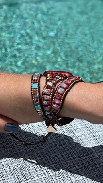 Apple Watch Bands -  Boho Band -  Artemis Double Tour | Boho Watch Band for Apple Watch ®