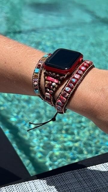 Apple Watch Bands -  Boho Band -  Artemis Double Tour | Boho Watch Band for Apple Watch ®