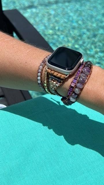 Apple Watch Bands -  Boho Band -  Iris Double Tour | Boho Watch Band for Apple Watch ®