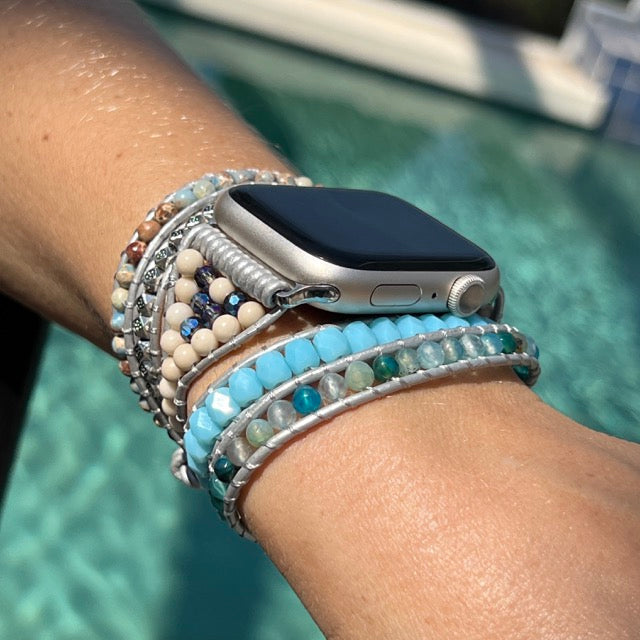 Azurean Double Tour | Boho Watch Band for Apple Watch ®