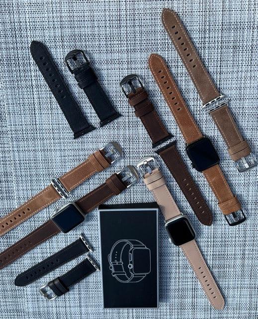 Apple Watch Bands -  Leather Band -  City | Leather Watch Band for Apple Watch ®