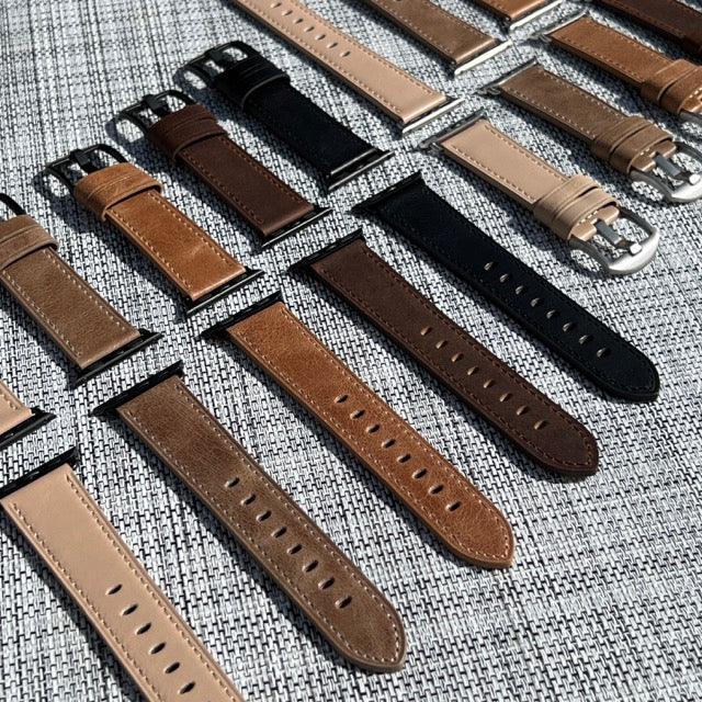 Apple Watch Bands -  Leather Band -  City | Leather Watch Band for Apple Watch ®