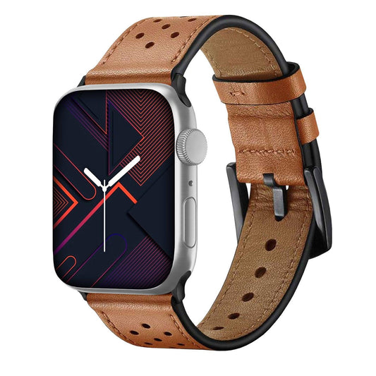 Apple Watch Bands -  Leather Band -  Perforated | Leather Watch Band for Apple Watch ®