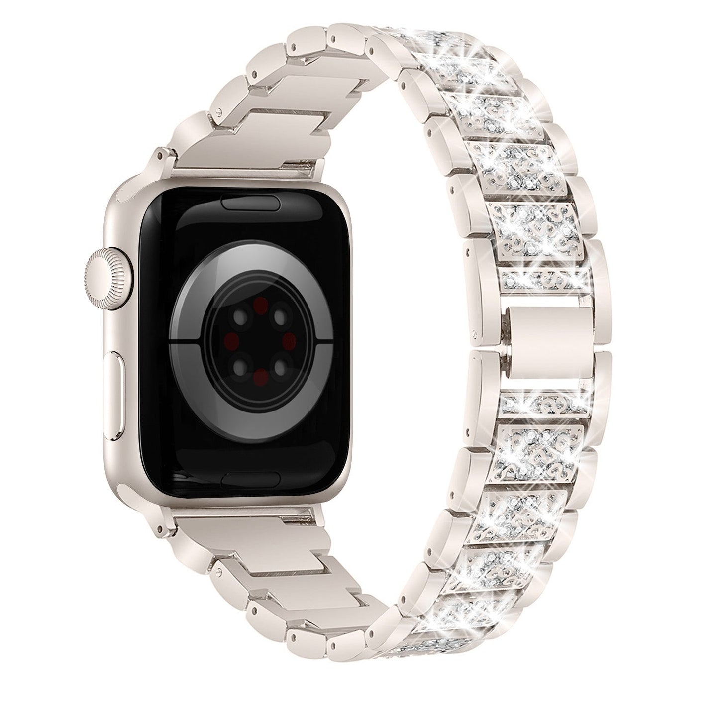 Starlight Sparkle Magic  | Stainless-Steel Watch Band for Apple Watch ®