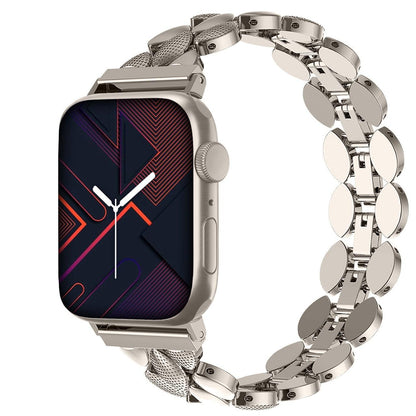 Apple Watch Bands -  Stainless -  Serenity - Stainless-Steel Metal Watch Band for Apple Watch ®